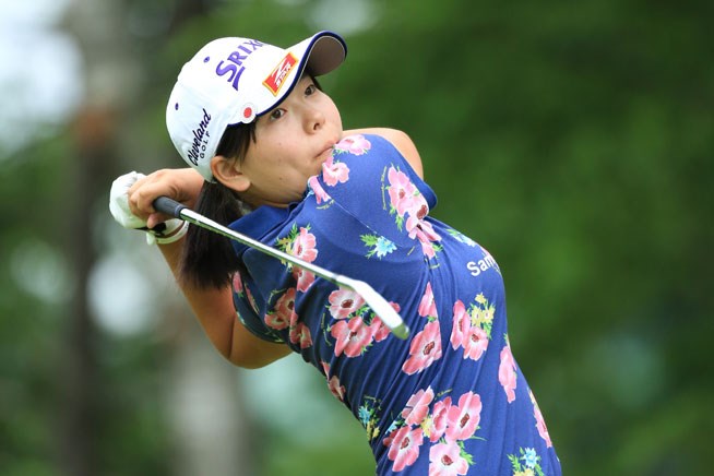 2015年 日本女子アマチュアゴルフ選手権競技 2日目 勝みなみ