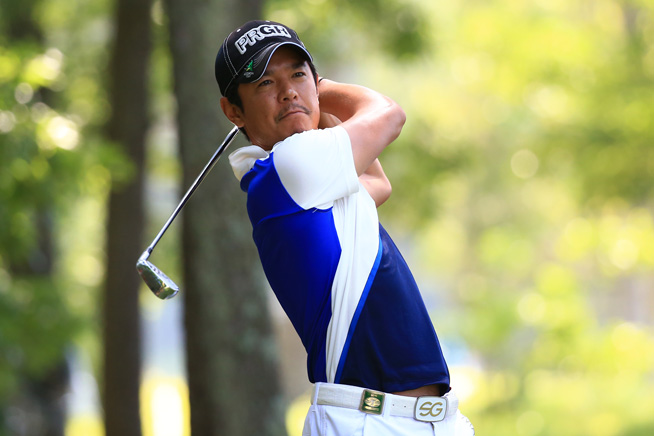 首位に手嶋、矢野ら5人 ポールターは1差6位