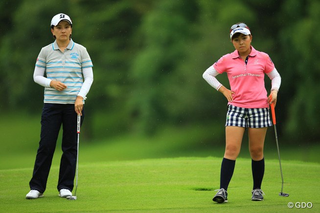 2015年 アース・モンダミンカップ 2日目 茂木宏美、青木瀬令奈