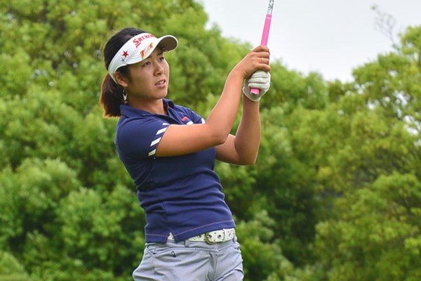 小竹莉乃が5アンダー単独首位でスタートした※画像提供：日本女子プロゴルフ協会