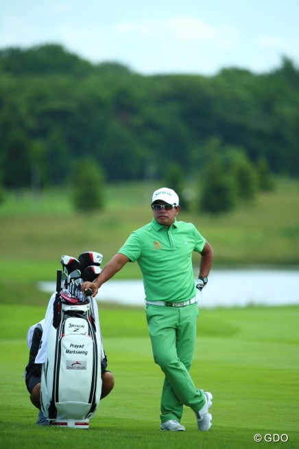 2015年 長嶋茂雄 INVITATIONAL セガサミーカップゴルフトーナメント 初日 プラヤド・マークセン