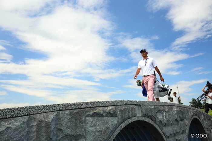 この橋を渡れば後は逃げ切るだけ 2015年 長嶋茂雄 INVITATIONAL セガサミーカップゴルフトーナメント 最終日 岩田寛