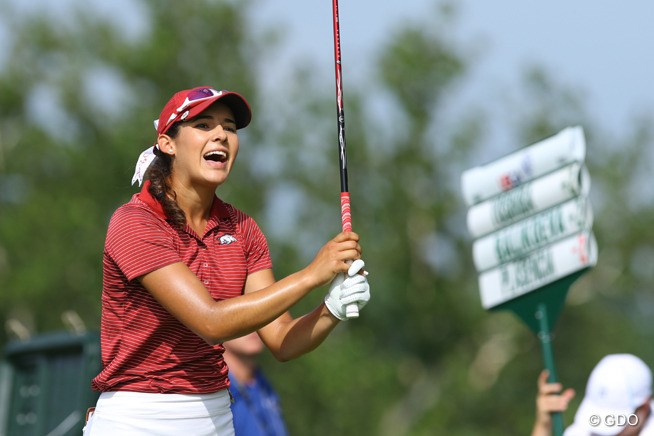 2015年 全米女子オープン 初日 レヒーナ・プラセンシア