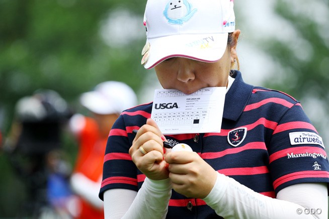 2015年 全米女子オープン 初日 宮里美香
