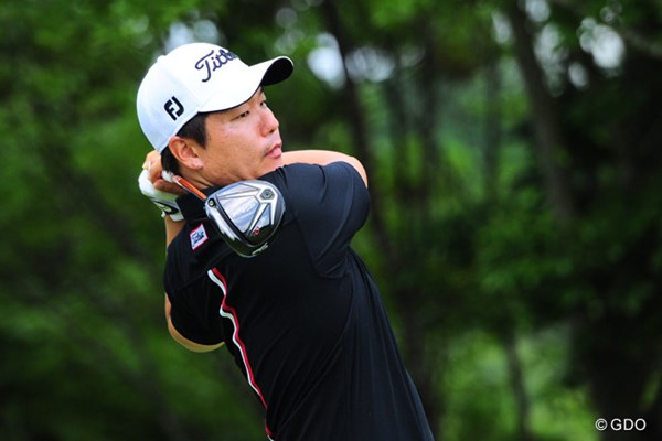 2015年 ミュゼプラチナムオープンゴルフトーナメント 2日目 チョ・ミンギュ 「60」をマークしたチョ・ミンギュが首位タイに浮上した