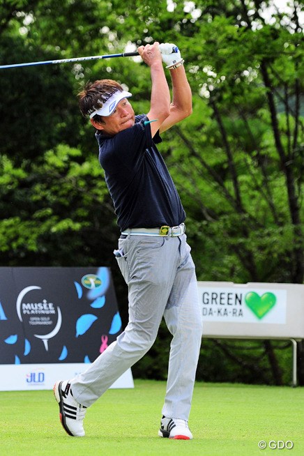 2015年 ミュゼプラチナムオープンゴルフトーナメント 2日目 尾崎直道