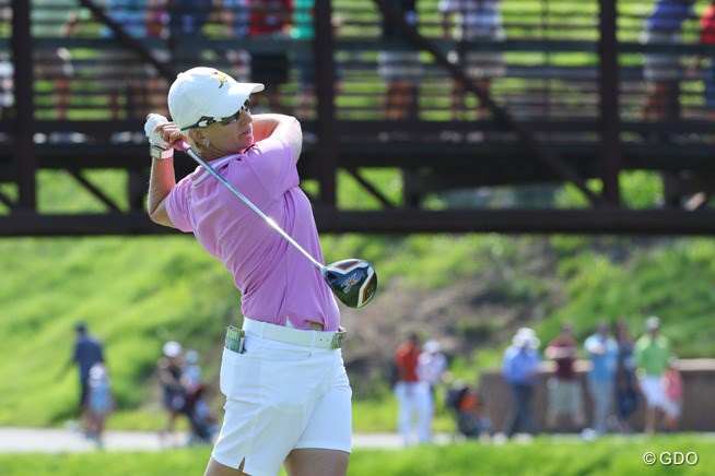 2015年 全米女子オープン 2日目 カリー・ウェブ