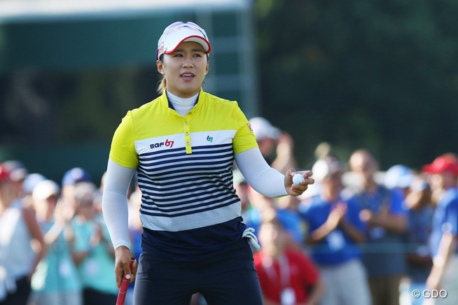 2015年 全米女子オープン 3日目 エイミー・ヤン