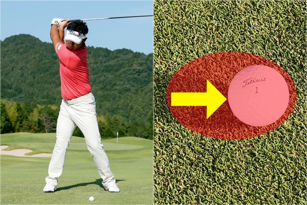 (画像8枚目) フェアウェイウッドのボール位置「左足寄り」or「中央寄り」、どっち？ ボール1個分前からヘッドを入れる