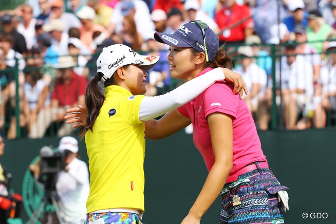 2015年 全米女子オープン 最終日 横峯さくら、葭葉ルミ