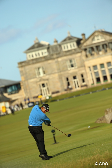 松山英樹は長～い中断にめげず 聖地全英で日本勢史上最少「66」