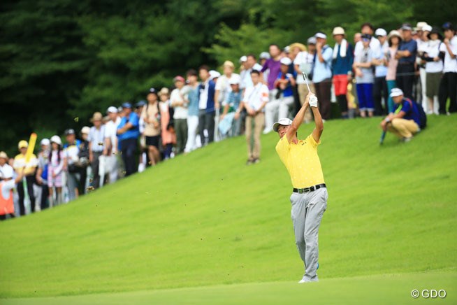 2015年 ダンロップ・スリクソン福島オープン 2日目 山下和宏