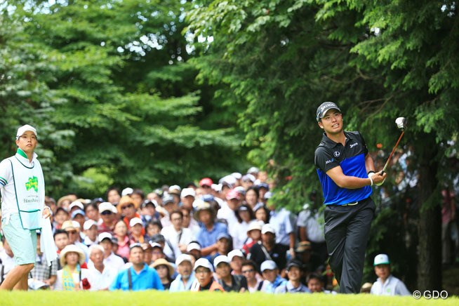 2015年 ダンロップ・スリクソン福島オープン 2日目 松山英樹