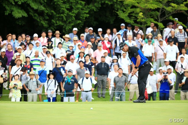 2015年 ダンロップ・スリクソン福島オープン 2日目 松山英樹