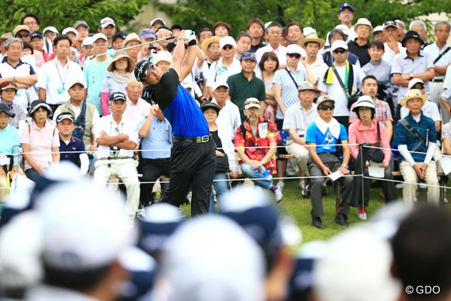 2015年 ダンロップ・スリクソン福島オープン 2日目 松山英樹