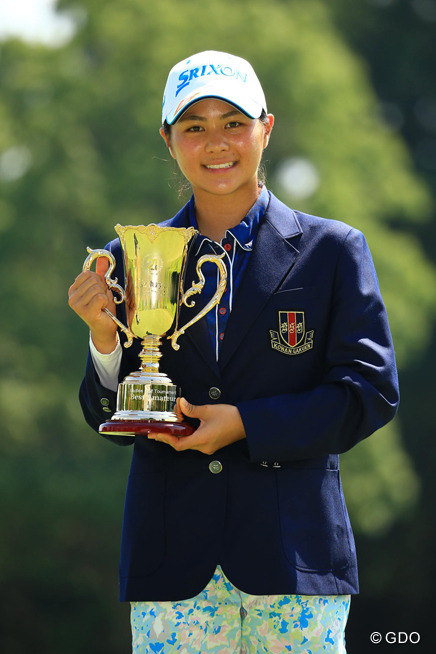 イーグル奪取の新垣比菜 2週連続でローアマ獲得