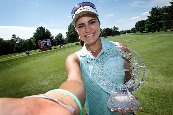 2015年 マイヤーLPGAクラシック 最終日 レクシー・トンプソン