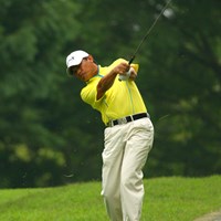 単独3位のフランキー・ミノザ。ラフからのショットもきっちりとピンに絡めた 国内男子 UBS日本ゴルフツアー選手権 2日目 フランキー・ミノザ