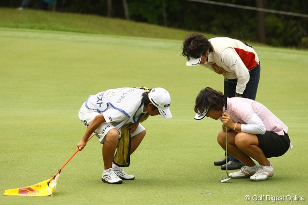 リゾートトラストレディス2日目 全美貞