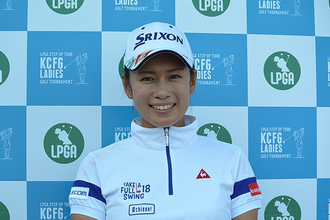 2015年 KCFG レディ－スゴルフト－ナメント 初日 小橋絵利子