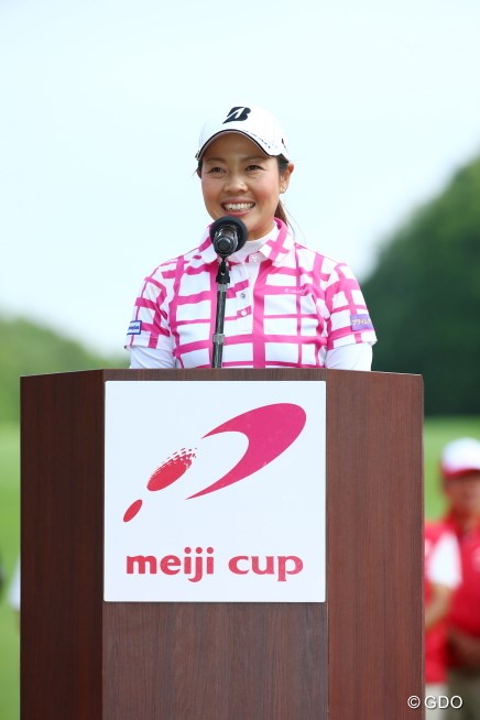 2015年 meijiカップ 最終日 西山ゆかり