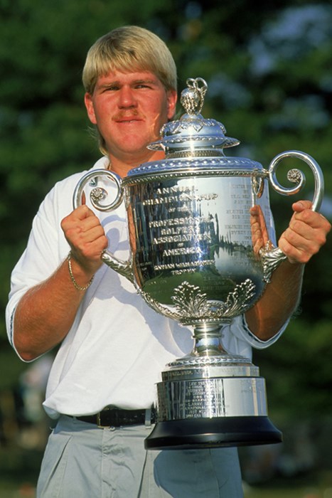 ウェイティングからの栄冠。大会初出場のデーリーが奇跡を起こした （Stephen Munday/Getty Images） 1991年 全米プロゴルフ選手権 ジョン・デーリー