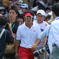 いや、ほんとうに遼君を見るのは大変です UBS日本ゴルフツアー選手権 宍戸ヒルズ 最終日 石川遼