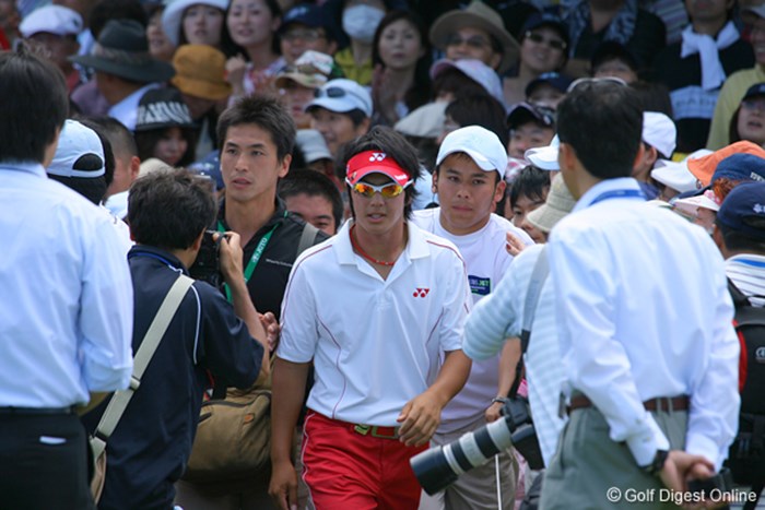 いや、ほんとうに遼君を見るのは大変です UBS日本ゴルフツアー選手権 宍戸ヒルズ 最終日 石川遼