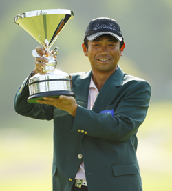 五十嵐がロマロウエッジで初優勝