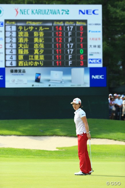 2015年 NEC軽井沢72 最終日 服部真夕
