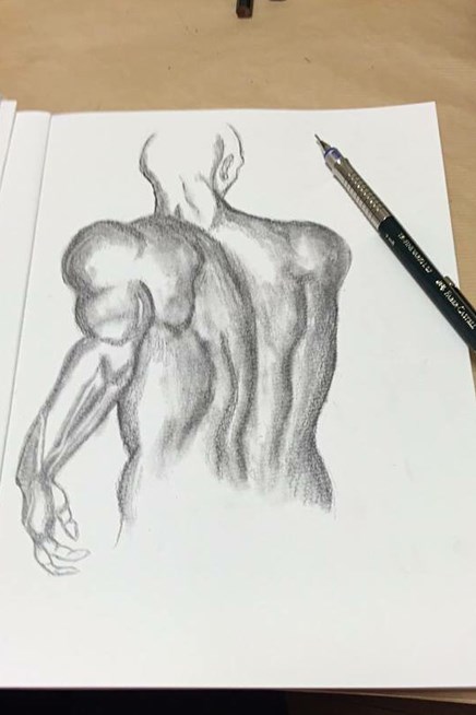 2015年 NEC軽井沢72 最終日 テレサ・ルー自筆の絵