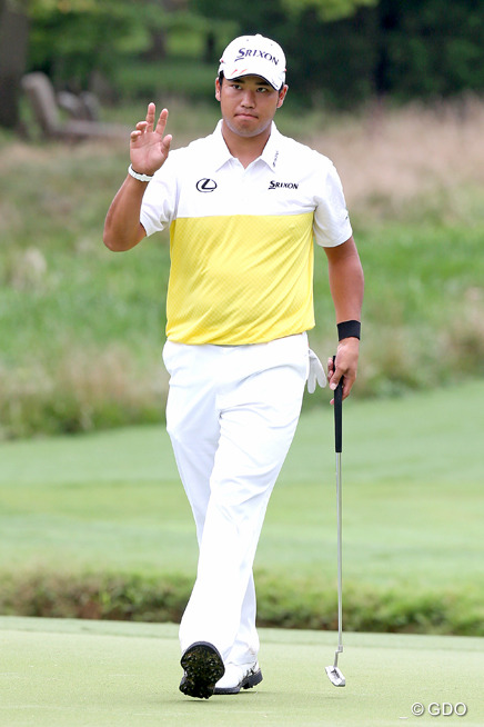 松山英樹は11位発進 同組の好調ウッズに「引っぱられた」