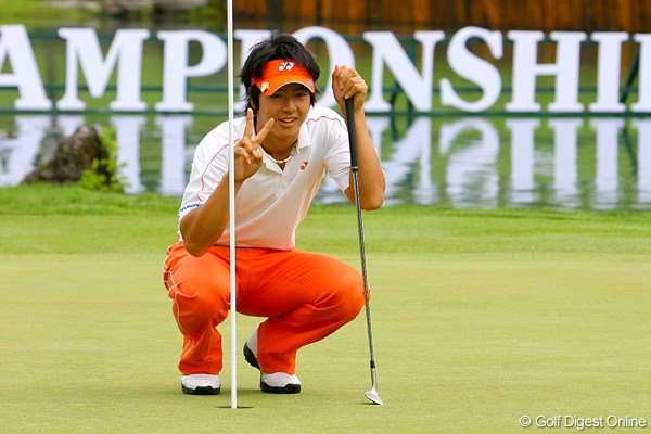 2009年 日本プロゴルフ選手権 事前情報 石川遼 人生初のホールインワンに、思わずカメラマンにピース！