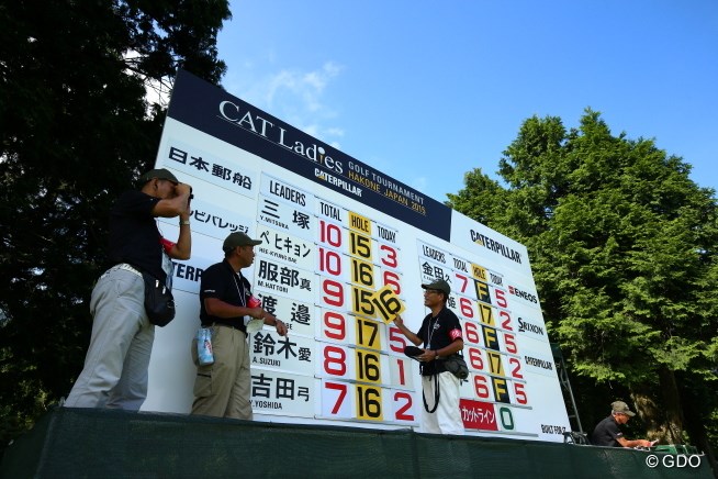 2015年 CAT Ladies 2日目 ボード
