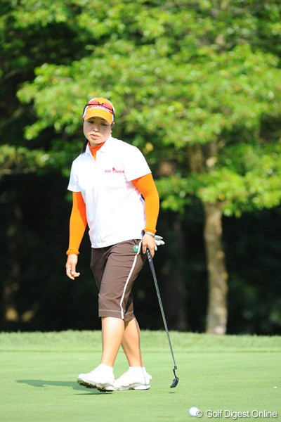 サントリーレディスオープンゴルフトーナメント初日 山本薫里