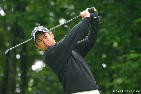 2009年 日本プロゴルフ選手権 第1ラウンド 池田勇太 首位タイスタートの池田勇太。メジャー2連戦で大きな存在感を見せている