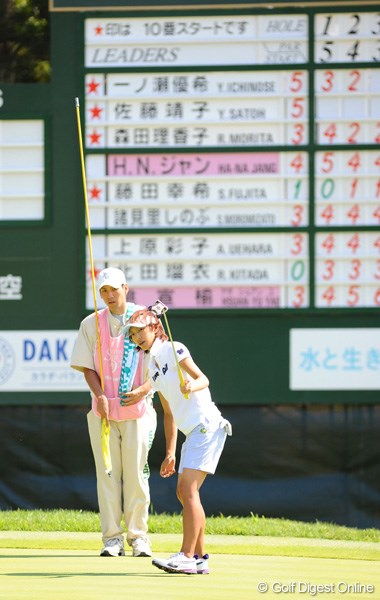 サントリーレディスオープンゴルフトーナメント2日目 佐藤靖子