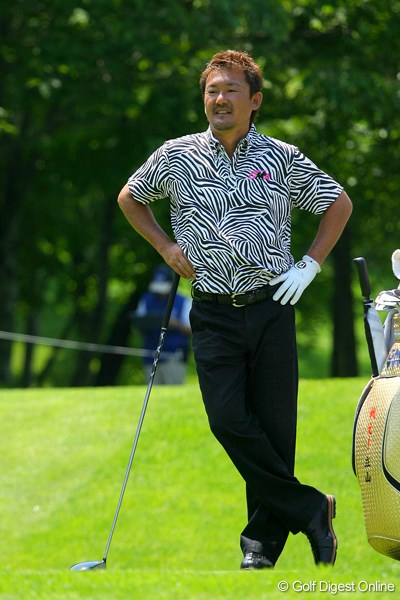 2009年 日本プロゴルフ選手権 第1ラウンド 立山光広 立山光広が首位に1打差。「今日は簡単だったね」とサラリ