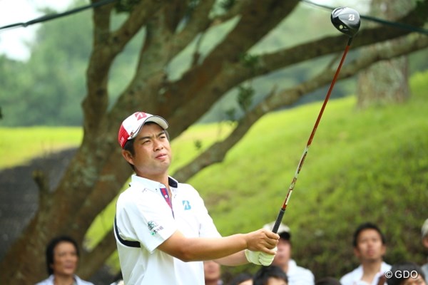 2015年 RIZAP KBCオーガスタゴルフトーナメント 最終日 池田勇太 池田勇太が今季初勝利で通算13勝目。後続に5打差をつける圧勝だった