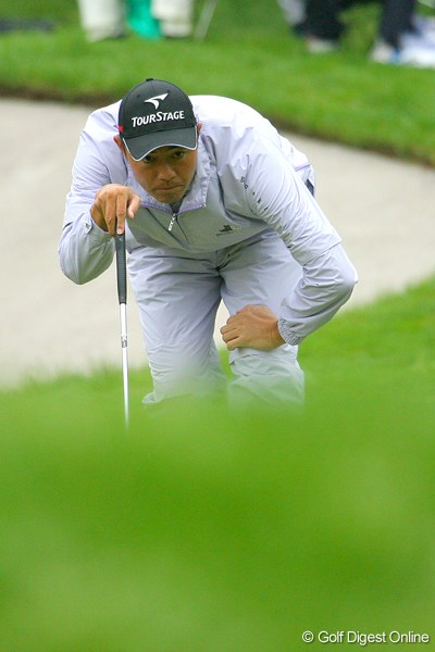 2009年 日本プロゴルフ選手権大会 3日目 横尾要 横尾要も来週の「全米オープン」組。8位タイで最終日の36ホールに挑む