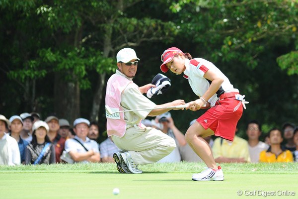 2009年 サントリーレディスオープンゴルフトーナメント 最終日 諸見里しのぶ