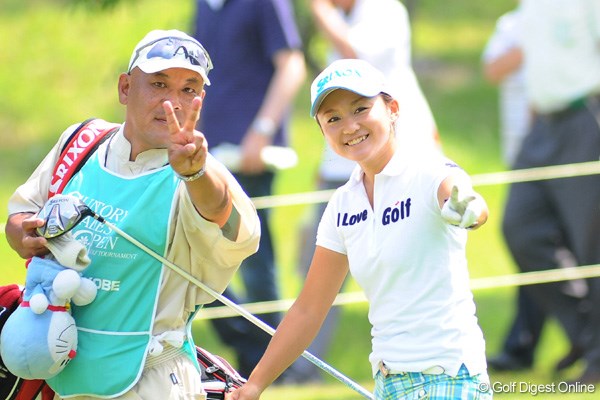 サントリーレディスオープンゴルフトーナメント最終日 櫻井有希