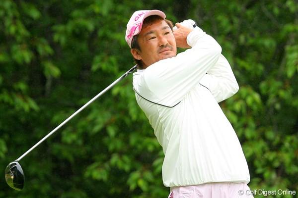2009年 日本プロゴルフ選手権大会 最終日 立山光広 36ホールを戦い抜いたが、単独2位で終えた立山光広