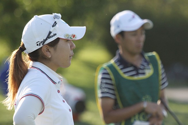2015年 ザ・エビアン選手権 事前 宮里美香