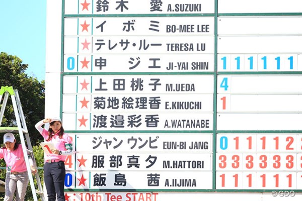 2015年 日本女子プロ選手権コニカミノルタ杯 初日 森美穂 良い経験だね