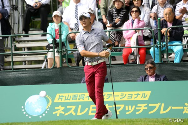 2015年 片山晋呉インビテーショナル ネスレ日本マッチプレー選手権 レクサス杯 2日目 石川遼 石川遼は昨年に続いて1回戦で姿を消した