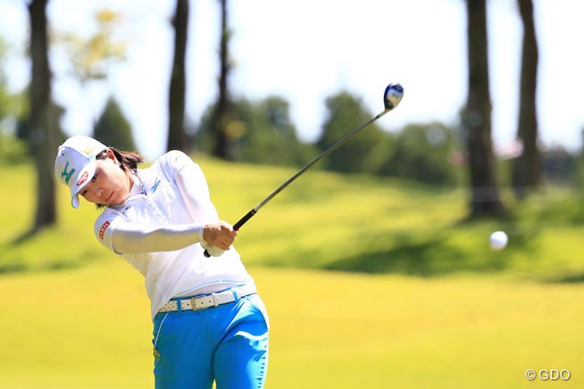 2015年 日本女子プロ選手権コニカミノルタ杯 2日目 服部真夕