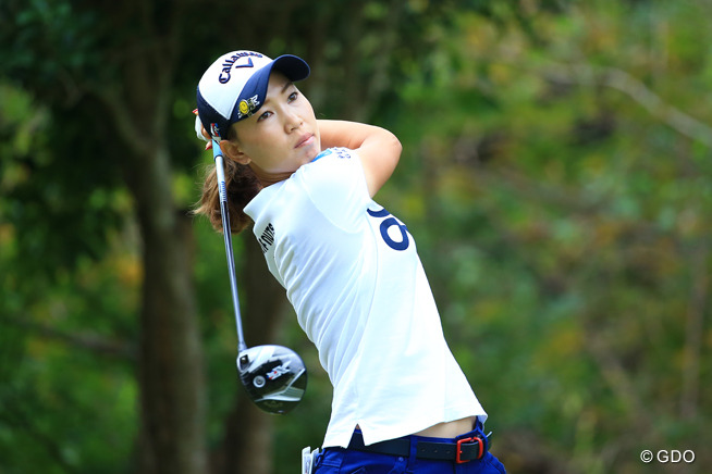 ＜国内女子＞上田桃子が「64」で首位タイ浮上 イ・ボミ3位、吉田弓美子は崩れる