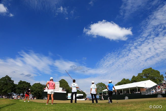 2015年 日本女子プロ選手権コニカミノルタ杯 3日目 18番グリーン