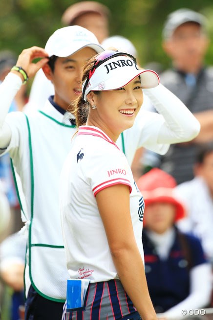 2015年 日本女子プロ選手権コニカミノルタ杯 3日目 キム・ハヌル